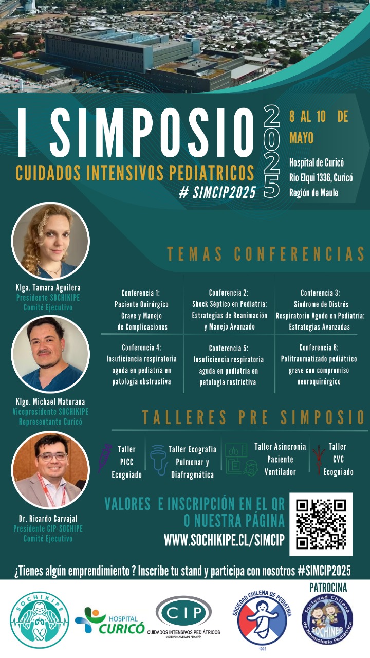 Afiche I Simposio Cuidados Intensivos Pediátricos
