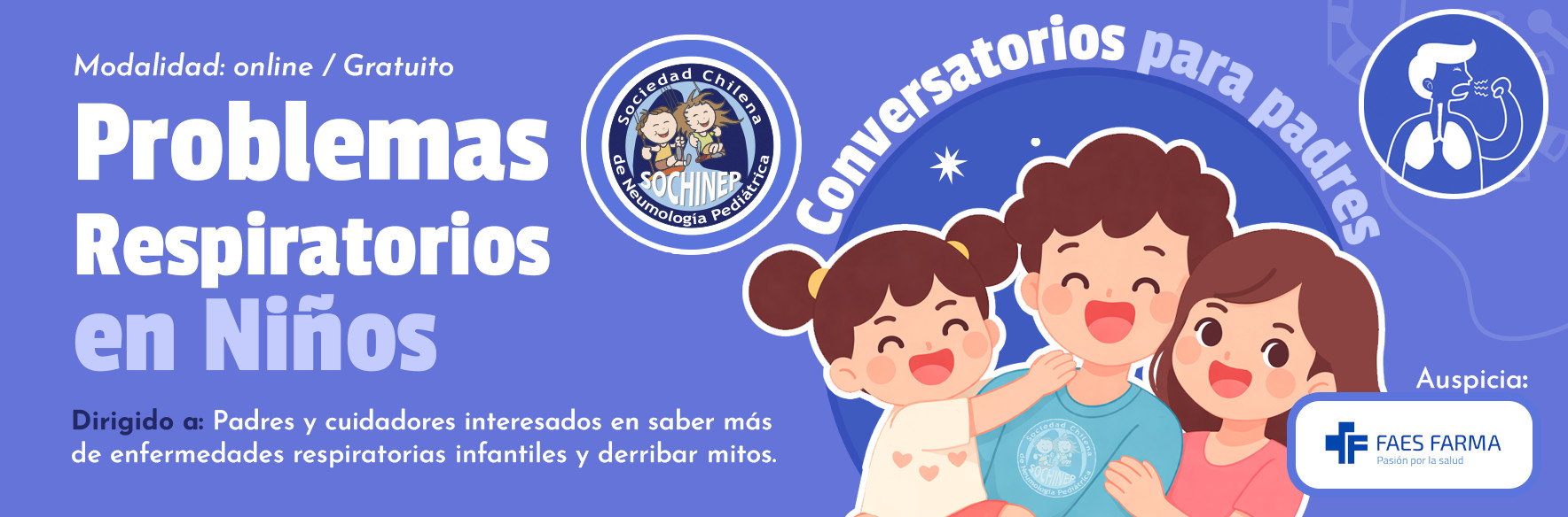Conversatorios para Padres: Problemas Respiratorios en Ni&ntilde;os